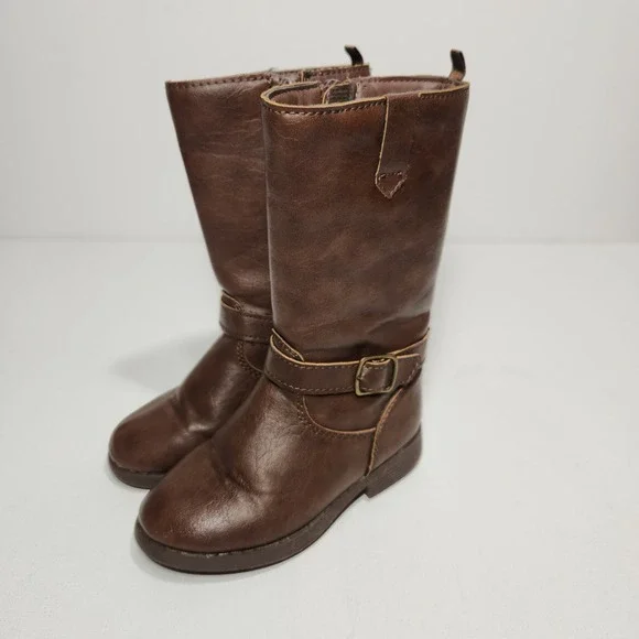 Shoes Osh Kosh Bgosh Girls Lumi Riding Boots Toddler Size 8m